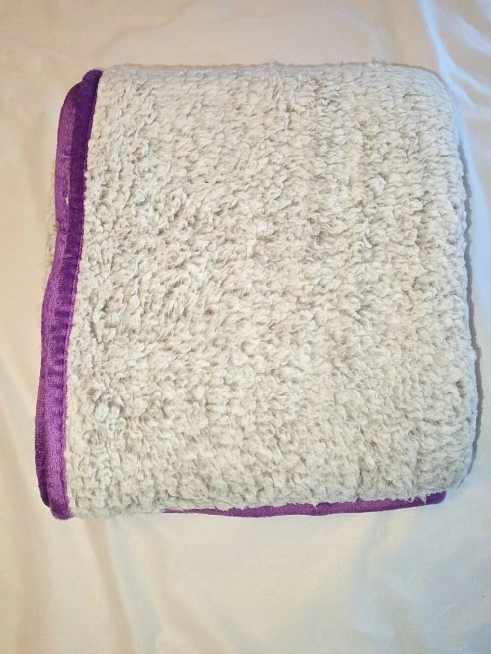 LSU Tigers Frosty Fleece Throw Blanket 50 by 60 Sherpa Blanket‎ Stitched Gray